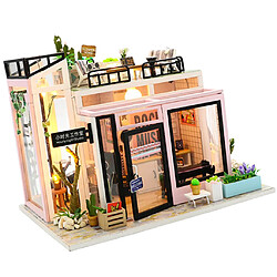 Acheter 1/24 Maison de poupée miniature bricolage en bois