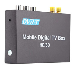 Avis Wewoo Solutions DVB-T & ISDB-T DVB-T238 HD / SD voiture DVB-T numérique récepteur TV Box avec télécommande