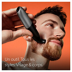 Braun Tondeuse A Barbe et Rasoir Pour Le Corps et Le Visage - XT5200 - Noir/Gris