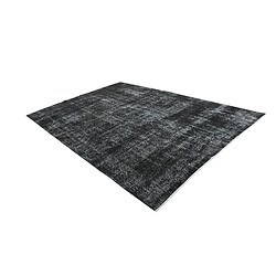 Vidal Tapis de laine 315x213 noir Ultra Vintage