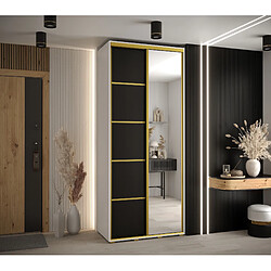 Abiks Meble Armoire DAVOS 5 À Portes Coulissantes 235,2/120/60 2 Portes