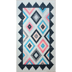 Avis Mani Textile Tapis Losange, Multicolore