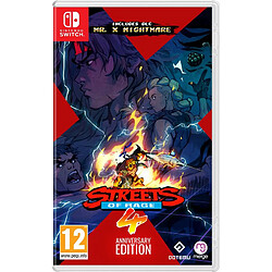 Just For Games Streets of Rage 4 Anniversary Edition Nintendo Switch