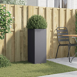 Avis Maison Chic Jardinière,Bac à fleurs - pot de fleur anthracite 32x27,5x75 cm acier laminé à froid -GKD69728