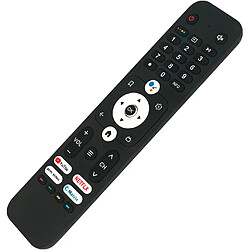 SANAG Htr-U31 Remplacement De La Telecommande Vocale Appropriee Haier/Android Tv Led H50K66Ug H55K66Ug H58K66Ug H32K66Ug H32K66Ug H43K66Ug H55K66Ug H58K66Ug H65K66Ug Tvs