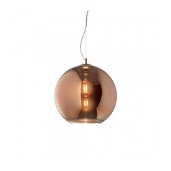 Ideal Lux Suspension Nemo Métal Cuivre 1 ampoule 24cm