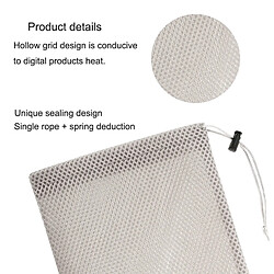 Acheter Wewoo Coque gris pour tablette 7,9 pouces, Taille: 24cm x 16cm Nylon Mesh Drawstring Pouch Bag avec Stay Cord