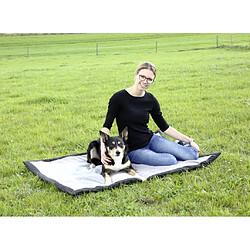 Kerbl Couverture de voyage pour chiens 140 x 100 cm Gris et Noir 81265