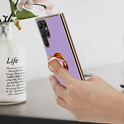 Cadorabo Coque Samsung Galaxy S22 ULTRA Etui en Lilas pas cher