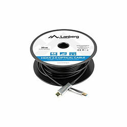 Avis Câble HDMI Lanberg CA-HDMI-20FB-0200-BK 20 m