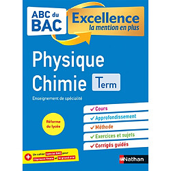 Physique chimie terminale : enseignement de spécialité : réforme du lycée - Occasion