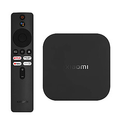 Xiaomi Mi TV Box S 2nd Gen, Reproductrice Streaming en 4K Ultra HD, Bluetooth, Wi-FI, 2GB RAM + 8GB ROM, 2ème Génération, Noir