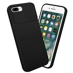 Cadorabo Coque iPhone 7 PLUS / 7S PLUS / 8 PLUS Etui en Noir