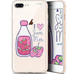 Caseink Coque arrière Apple iPhone 7/8 Plus (4.7 ) Gel HD [ Nouvelle Collection - Souple - Antichoc - Imprimé en France] Milky Summer