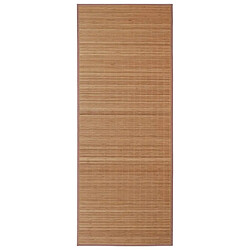 Decoshop26 Tapis en bambou 100 x 160 cm Marron DEC023934