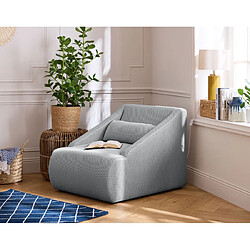 Lisa Design Onyx - fauteuil - en tissu mailles 3D Onyx - fauteuil - en tissu mailles 3D - Gris clair