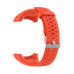 Avis Orange-Bracelet de remplacement en silicone pour Polar M400 M430