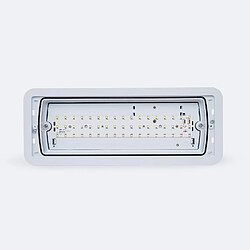 Ledkia Éclairage de Secours LED Encastrable 160lm Permanent/Non Permanent Coupe 155x400 mm 6 W pas cher