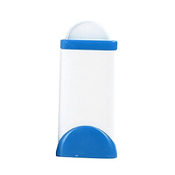 Wewoo Petite mini brosse multifonctionnelle électrostatique fourrure nettoyant pour animaux de compagnie de poils de bleu foncé