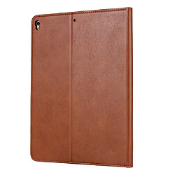 Avis Wewoo Housse Étui Coque en cuir à rabattre texture de peau horizontale pour iPad Air 2019 10,5 poucesavec cadre photo et supportlogements cartesporte-monnaie et logement stylo Marron