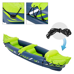 Avis XQ Max Kayak Cruiser X1 325x81x53 cm Bleu et vert