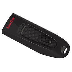 Clé USB - SANDISK - Cruzer Ultra - 64 Go - USB 3.0 - Noir