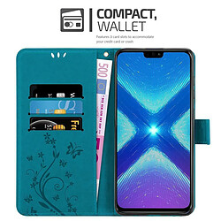 Avis Cadorabo Coque Honor 8X Etui en Bleu