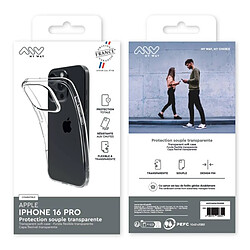 My Way Myway Coque de Protection pour iPhone 16 Pro Flexible Transparent