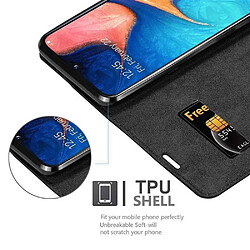 Avis Cadorabo Coque Samsung Galaxy A10e / A20e Etui en Noir