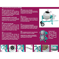 Acheter Imer - Bétonnière 160L Moteur électrique 0.3kW - Syntesi S160