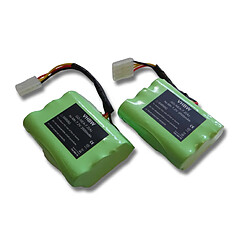 Lot de 2 batteries vhbw 3500mAh (7.2V) pour outils Neato Robotic Signature Pro comme 945-0005, 945-0006.