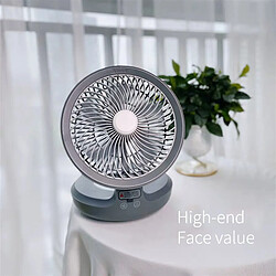 Universal Ventilateur portable sans fil à montage mural 4 000 mAh Super Second Silent Silent Ventilator avec mini-ventilateur à secouer la tête