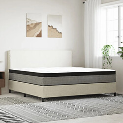 Maison Chic Matelas à ressorts ensachés dureté moyenne pour chambre, Matelas doux 200x200 cm -GKD41182