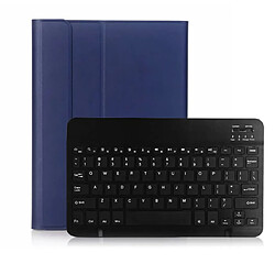 Universal Clavier sans fil BT3.0 pour iPad 10.22019 Clavier protecteur pour iPad (bleu et noir)