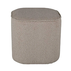 Venture Home Pouf Piff 44x44x41 cm Teddy Beige