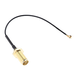 IPEX Tourner UF.L vers le câble d'adaptateur d'antenne d'extension coaxial SMA 30cm