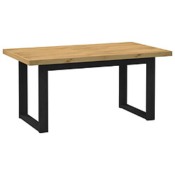 Acheter vidaXL Table à manger NOAIN pieds en forme de U 160x90x75cm massif pin