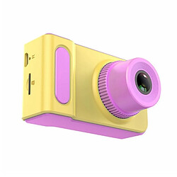 Wewoo Caméra Enfant 2,0 méga pixels 2,0 pouces TFT écran Silicone antichoc numérique SLR pour enfants rose