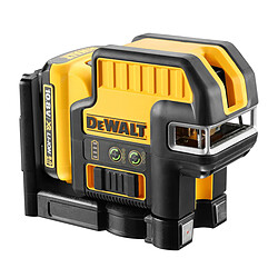 Niveau laser croix 5 points XR Dewalt DCE0825D1G 108 V batterie 20 Ah chargeur TSTAK