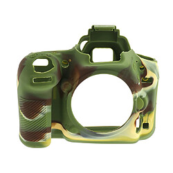 Coque étui en silicone pour Nikon D750 Camouflage Protector Camera