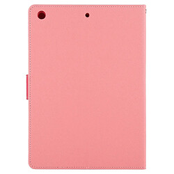 Avis Wewoo Smart Cover rose pour iPad Air Cross Texture Housse en cuir avec fentepour carte et porte-monnaie portefeuille