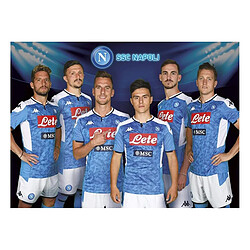 Clementoni Puzzle 1000 Pièces Società Sportiva Calcio Napoli 2020 Bleu clair