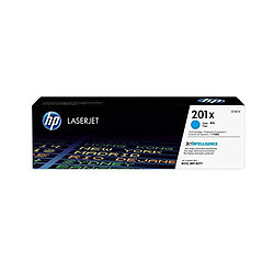 HP 201X Toner Cyan Grande Capacité Authentique (CF401X)