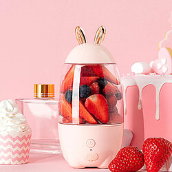 Universal Lovely Lapin Accueil Portable USB Rechargeable Juicer Cup Fruit Blender Juicer Cup Fruit Blender