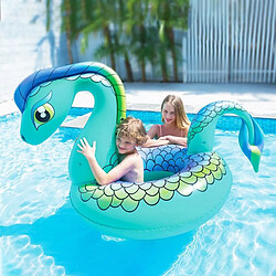 Totalcadeau Dragon gonflable pour piscine bleu turquoise (161 X 109 x 95,5 cm) piscine et mer pas cher