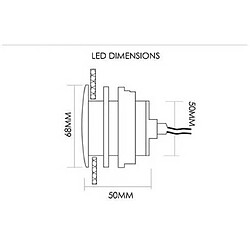 Acheter Desineo Kit Spots 68mm ø RGB ip68 étanche encastrable + bouton, système de contrôle de spots et transformateur