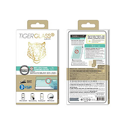 Tiger Verre Trempé pour Samsung Galaxy S23+/S22+ Antibactérien Ultra-résistant Transparent