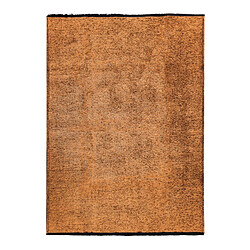 Thedecofactory VENICE - Tapis en coton et polyester lavable tissé plat orange 120x170