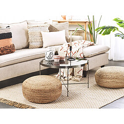 Beliani Pouf TIFELT Beige