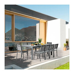 Acheter Table de jardin extensible sur 1 cote - Aluminium - 180/240 x 100 x 76 cm